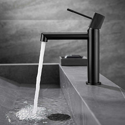 Смеситель для раковины Desire VBF-1D1MB однорычажный, черный, , шт