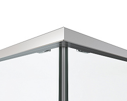 Душевой уголок Ultima VSS-7UL1010CL, 1000*1000, хром, стекло прозрачное, , шт