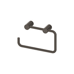 Держатель для туалетной бумаги без крышки, сплав металлов, Petite, графит, IDDIS, PETGM00i43