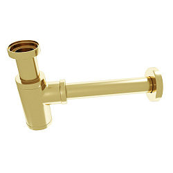 Corpa Nera сифон для раковины, золото глянцевый