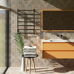 Aringa Порто полотенцесушитель лесенка электрический 80*50, хром