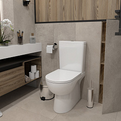 Corpa Nera Salieri/Сальери унитаз-компакт безободковый, белый