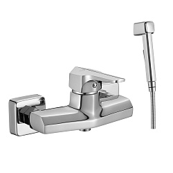 Смеситель с гигиеническим душем, латунь/хром, RS44-52