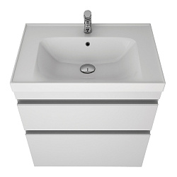 DREJA.eco Тумба Grace Plus 70, белый лак, 2 ящ (Grace 70)