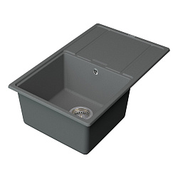 Мойка кухонная Point Лаура 78 PN3005AL, серый