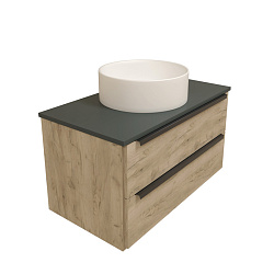 Corpa Nera Bosso/Боссо раковина накладная D41, белый