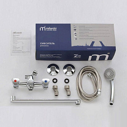 Смеситель для ванны с длинным изливом, Tring, Milardo, TRISBL2M10