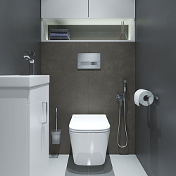 Клавиша смыва, универсальная, хром, Unifix, IDDIS, UNI06CHi77