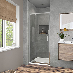 Душевая дверь Intra VDP-1I8090CL, 800/900, хром, стекло прозрачное, , шт