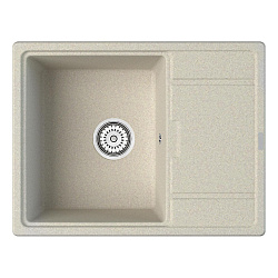 Мойка кухонная Point Стил 65 PN3009BG, светло-бежевый