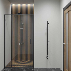 Полотенцесушитель электрический Vincea VTD-1DBE 15х140, черный, таймер, , шт