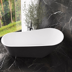 Corpa Nera Viotti/Виотти ванна акриловая отдельностоящая 170х74х75, синий матовый