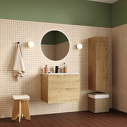 Пенал подвесной, 30 см, дуб светлый, Bild, IDDIS, BIL30V0i97