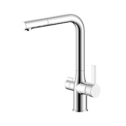 Смеситель для кухни с каналом для фильтрованной воды, Pure, IDDIS, PURSBFLi05