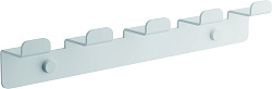 Планка с крючками (5), белый B9005-8