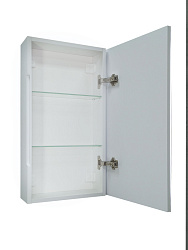 Зеркало-шкаф ALLURE, White 350х650 правый