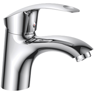 Смеситель для раковины, латунь, хром HB1021