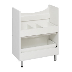 Тумба /2 ящ/белый/раковина Элеганс(60см) Viktoria/AQUA DE MARCO