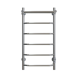 Aringa Киото полотенцесушитель лесенка электрический с полкой 80*40, хром
