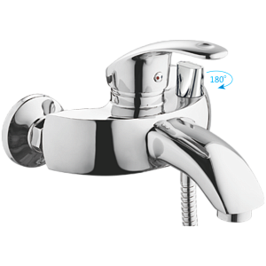 Смеситель для ванны, латунь, хром HB3221