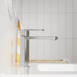 Смеситель для раковины Pragma Olako, хром, OLK3.CFWL.015