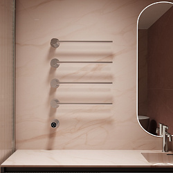 Полотенцесушитель электрический Vincea VTD-2H1CH, хром, таймер, , шт