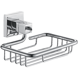 Мыльница металлическая, хром HB8602-1