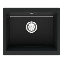Мойка кухонная Point Сидли 55 PN3007B, черный