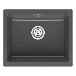 Мойка кухонная Point Сидли 55 PN3007GR, графит