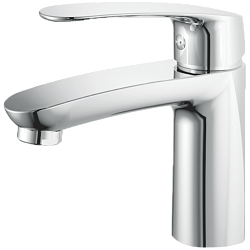 Смеситель для раковины, латунь, хром HB10183