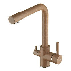 Смеситель для кухни РУАН фильтр терракот