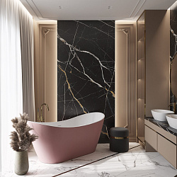 Corpa Nera Paganini/Паганини ванна акриловая отдельностоящая 170х80х73, синий матовый