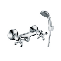 Смеситель для душа, вентильный, хром