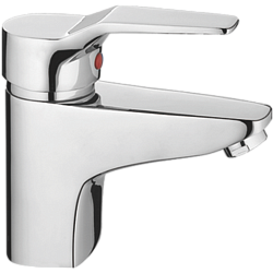 Смеситель для раковины, латунь, хром HB1063