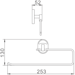 Бумагодержатель HB1903-2