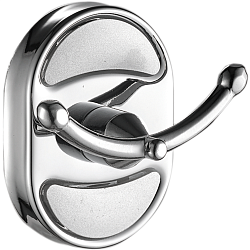 Крючок двойной, хром HB1905-2