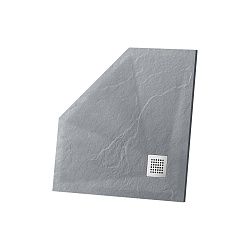 Поддон для душа из искусственного камня VST-4SP1010G, 1000*1000*25, серый, , шт