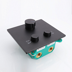 Встраиваемый смеситель для душа VSCV-421MB двухфункциональный, черный, , шт