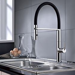 Смеситель для кухни Vincea VKF-114CH, хром, , шт