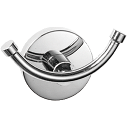 Крючок двойной, хром HB1705-2