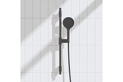 Душевая штанга Pragma, матовый черный, HME2.B7RS.040