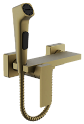 Смеситель с гигиенической лейкой Золотой B55653-5