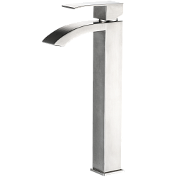 Смеситель для раковины, высокий, нержавеющая сталь HB11815