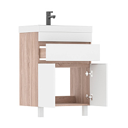 Тумба напольная Conty 60.2D.1Y (9696-60v)