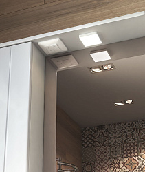 Зеркало Diana 800 лев. со спотом