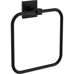 Root Square Держатель для полотенец, черный матовый, A4480336