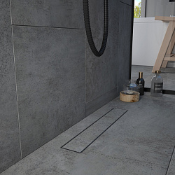 Corpa Nera Salieri/Сальери душевой трап 40 см под плитку с гидрозатвором