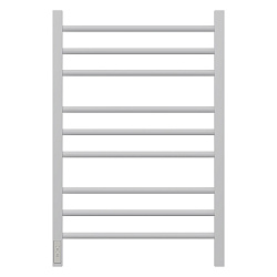 Полотенцесушитель электрический Point Веста PN70758W П9 500x800, диммер слева, белый