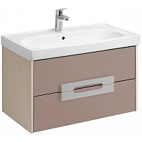 Тумба-умывальник Ар-Деко 85 2 ящика Кашемир (Нео Классик 85)