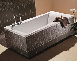 Ванна ассиметр.: JOANNA 160x95, правая, ультра белый